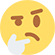 thinking emoji